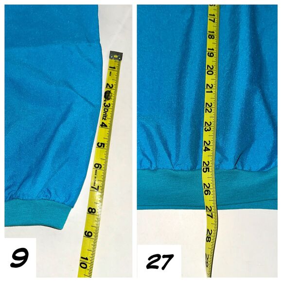 VTG 80s 90s Zuma Beach Malibu 1/4 Zip Anorak Windbreaker Jacket USA Made - Picture 9 of 11